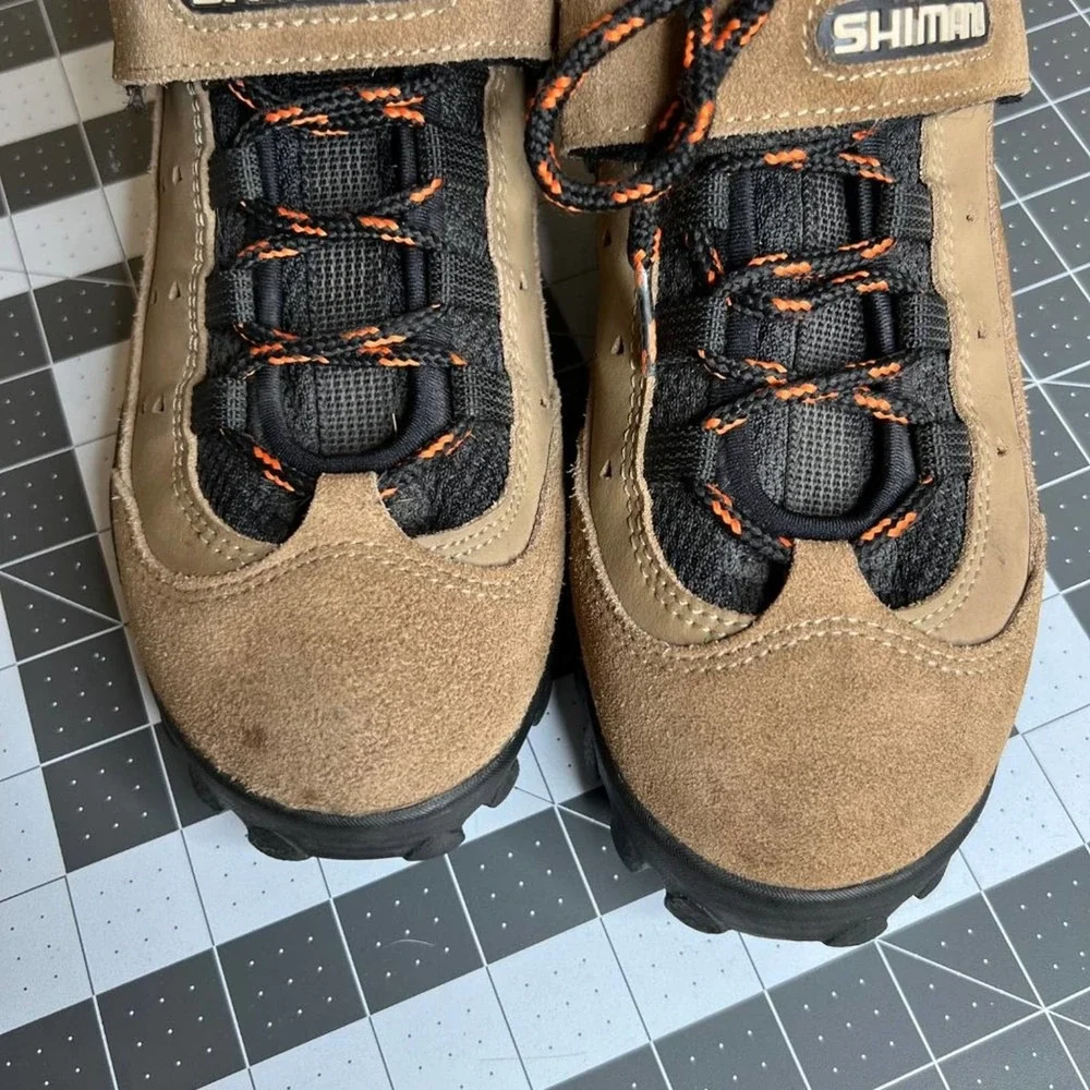 Shimano SPD SH-M057 Clip‎ on Suede Boot Mountain Biking Cycling Shoes Womens 7.5